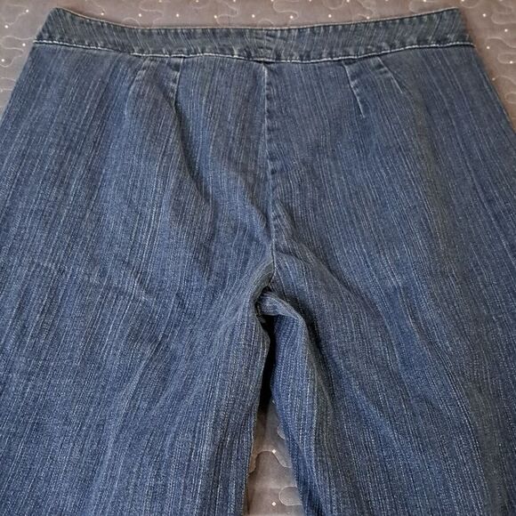 Denim & Co Women's Trouser Blue Jeans 10 tall - Picture 8 of 8